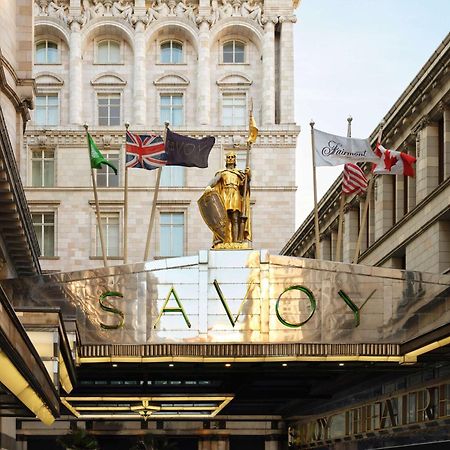 The Savoy Hotel Londra Exterior foto